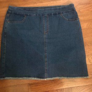 Style & Co Denim Skorts Size L